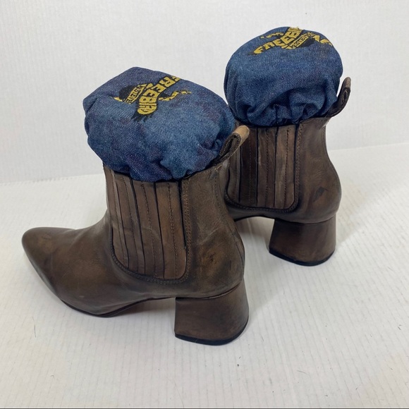 Freebird by Steven Leather Dane Chelsea Ankle Boots Bootie sz 10 - Picture 5 of 12